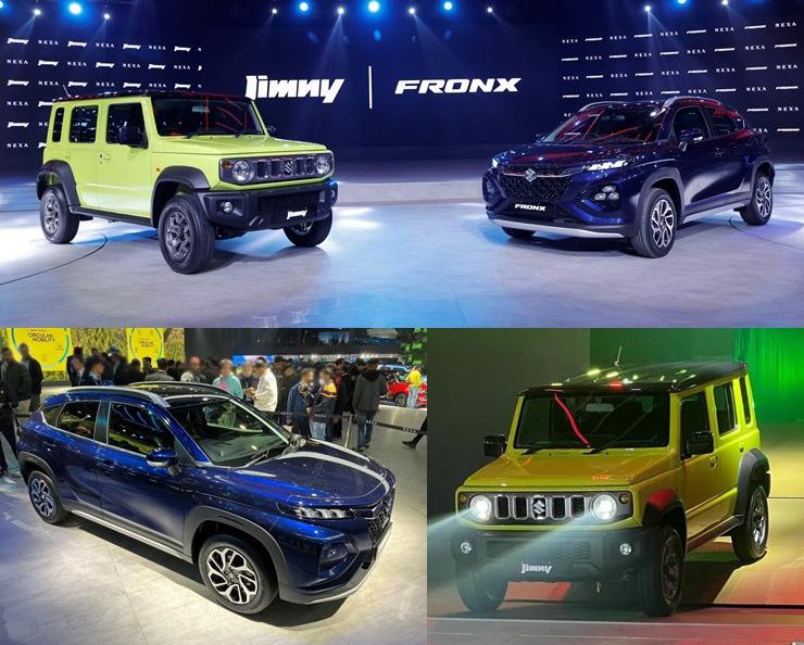 Le tout nouveau Jimny 5-Door et le tout nouveau SUV Fronx dévoilés en Inde